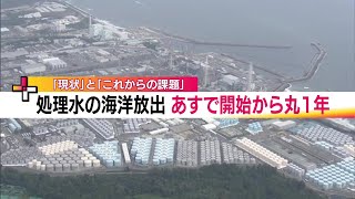 原発処理水の海洋放出から一年　風評の不安と向き合った漁業関係者　保管タンクは残り約1000基　【福島ニュース】 (24/08/23 20:10)