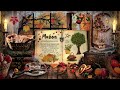 witch s mabon altar ambience 🧹🍂🍎🦉 the autumn equinox fruit harvest witch asmr u0026 autumnal sounds