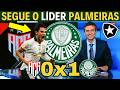 SEGUE O LÍDER! COM GOL DE VEIGA PALMEIRAS VENCE E ASSUME A LIDERANÇA DO BR.