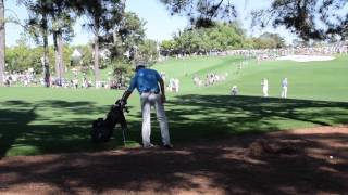 The Masters: Crazy Escape Shot on #9 at Augusta National