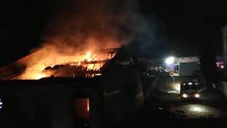 incêndio que consumiu prédio devoluto na Póvoa de Varzim