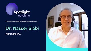 Dr. Nasser Siabi of Microlink PC | accessiBe's Spotlight Sessions