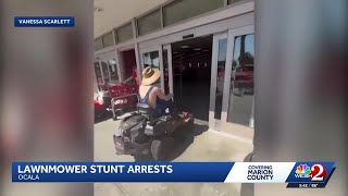 'They are crimes, not harmless videos': Ocala teens arrested after lawn mower joyride inside Targ...