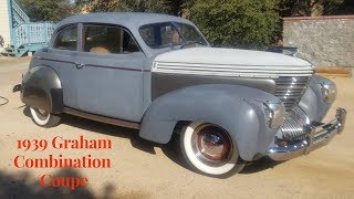 1939 Graham Sharknose Combination Coupe - An Introduction to This Stylish Sharknose Graham