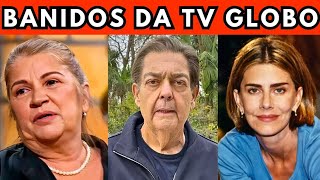 12 ATORES FAMOSOS QUE ESTÃO PROIBIDOS DE PISAR NA GLOBO PARA SEMPRE E VOCÊ NÃO SABIA ou IMAGINAVA!!