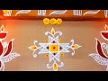 Karthigai madham special beautiful main door entrance rangoli @sunrise creation