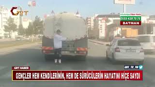 Gençler Hem Kendilerinin, Hem De Sürücülerin Hayatını Hiçe Saydı