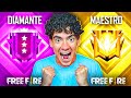 EN BUSCA DEL RANGO MAXIMO EN FREE FIRE EN LA NUEVA TEMPORADA DE CLASIFICATORIA 😱🔥 | TheDonato