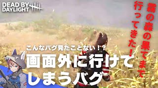 【DbD】裏世界！？画面外に行けてしまうバグ！脱出不可！？（デッドバイデイライト Dead by Daylight デドバ PS4）