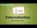 Java Externalization Tutorial || Silan Software || pythontpoint.org