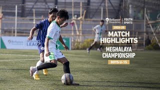 Meghalaya Championship Highlights | O.M. Roy Memorial HSS vs WACC FC | Boys U-15 | RFYS