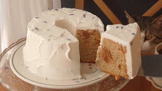 얼그레이 쉬폰케이크 만들기 Earl grey Chiffon Cake Recipe 시폰케이크 만드는법 쉬폰케이크 아이싱 얼그레이 생크림 케이크 레시피 얼그레이 가나슈 만들기