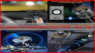 Best mp3 player fm transmitters from 2024 – Our Top 10 Picks