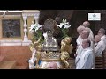 santa messa in diretta dalla basilica del santo a padova