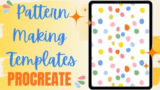 Surface Pattern Design For Beginners | Procreate Templates