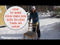 Make Your Own Dog Sled in Less Than an Hour Part 1: Episode #65