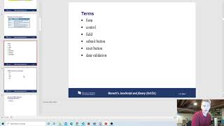 jQuery Validation (Ch 10)