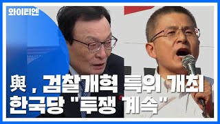 與, 검찰개혁 특위 개최...한국당 \