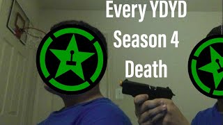 Achievement Hunter: Every YDYD Season 4 DEATH
