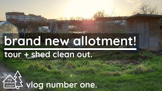 Welcome to my allotment! - Plot tour and shed sorting