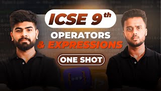 🚀 Master Operators & Expressions! | ICSE Class 9 Computers Chapter 4 Explained in ONE SHOT