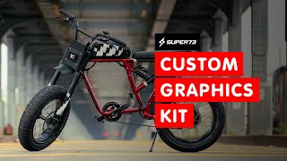 Making Custom Super73 Graphics Kit Decals
