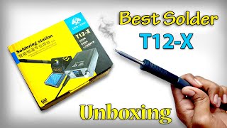 T12-X SOLDERING STATION By OSS-TEAM (72W) SPECIAL NEW BIT #UNBOXING #FDMobile