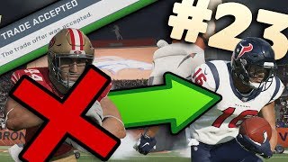 Trading For A Fast WR in the Preseason! Madden 20 San Francisco 49ers Franchise Ep.23