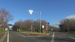 北海道斜里町 道道93号知床公園線 車載動画 2014/12/04