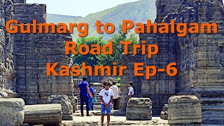 Gulmarg to Pahalgam Kashmir Ep-6 | Pampore Saffron Village | Avantipura Ruins | Bat Factory