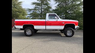 Fully Restored 1987 Chevy Silverado!