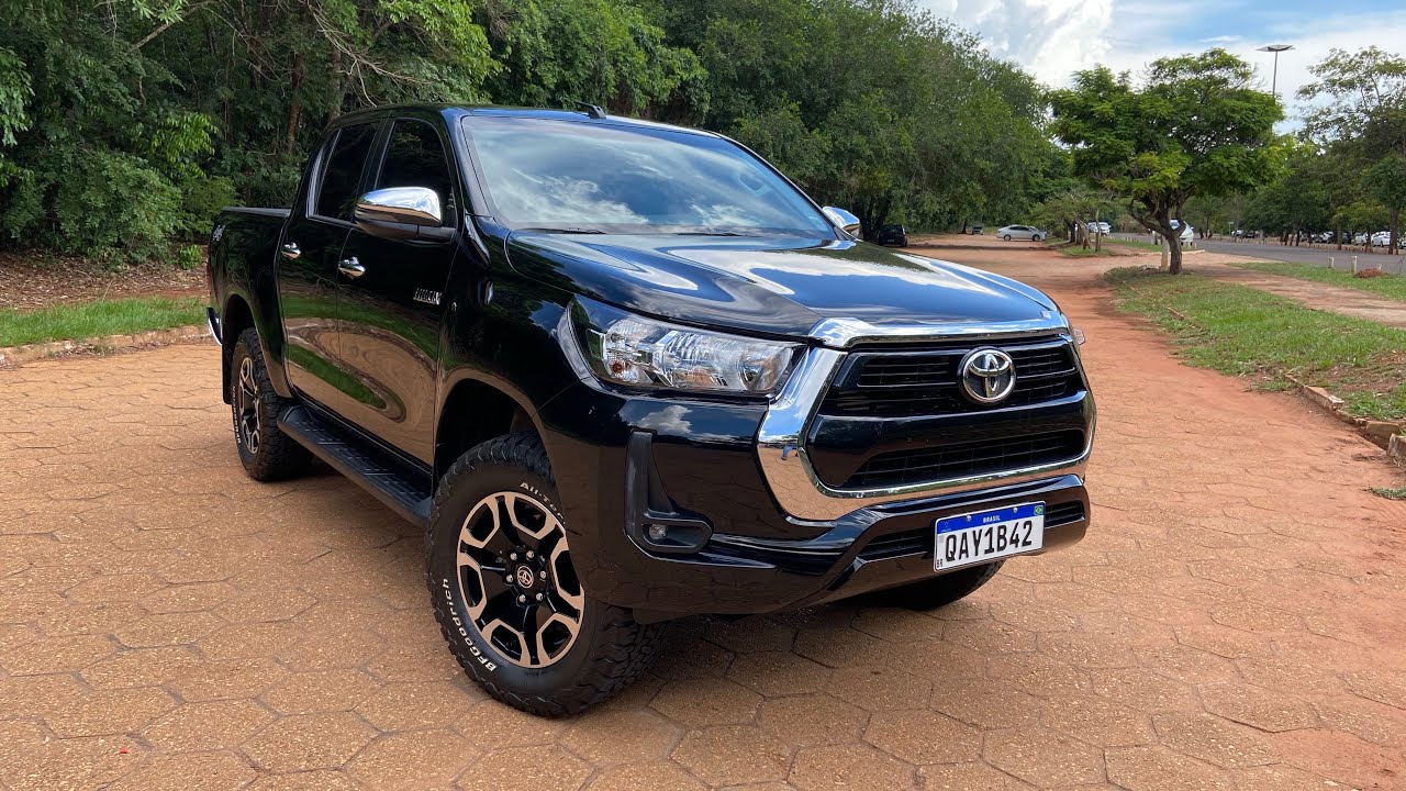 NOVA TOYOTA HILUX SRV 2021 EM DETALHES!! COM LIFT E PNEUS BFGOODRICH ...