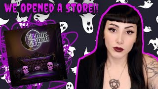 BEST Shopping in Salem Pt. 2 // WE OPENED A STORE!! Decor Shopping at Wolf Moon and Hive \u0026 Forge 🦇