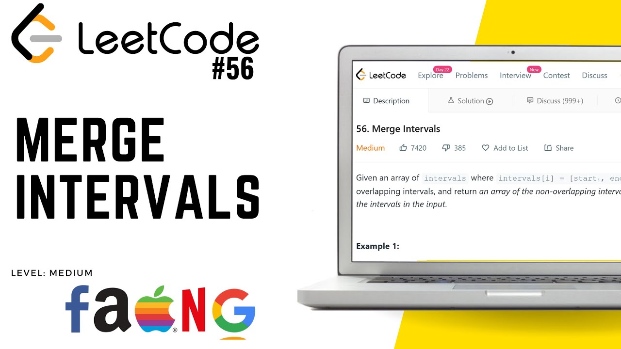 56. Merge Intervals | Leetcode Medium - YouTube