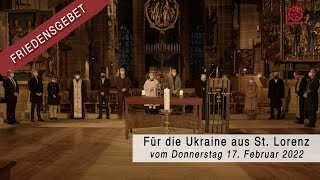 Friedensgebet der Religionen | Für die Ukraine | 19. Februar 2022