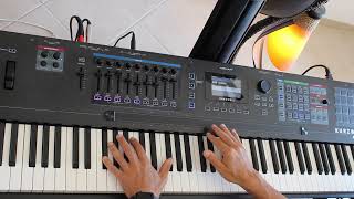 PINK FLOYD SOUNDS COVER ON KURZWEIL K2700 PC4 - FULL DEMO