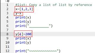 Lists by value or by Reference-Python