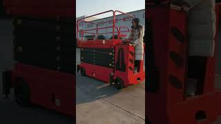 SJYZ lift platform with stand cabin #machine #machinerymanufacturing#liftplatform