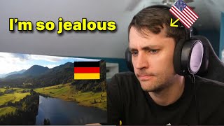 American reacts to Beautiful German Bavarian Landscapes