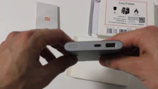 Распаковка УМБ Xiaomi Mi Power Bank Pro 10000 mAh Type-C Dark Grey (VXN4157CN) из Rozetka.com.ua