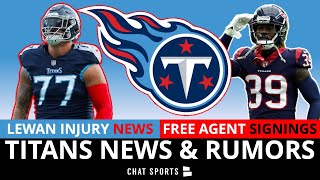 Titans News: Taylor Lewan Update + Terrance Mitchell, Andrew Adams SIGNED | Trade For Deion Jones?