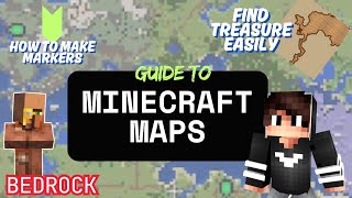 Minecraft MAPS Bedrock Guide - 1.21 Beginner Tips and tricks 2025