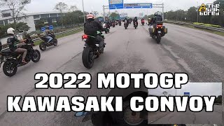 2022 MotoGP | Kawasaki convoy | Glenmarie | Sepang International Circuit