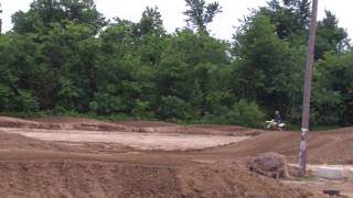 TMX 450B, Moto #1, May 22, 2010 (lap #1)