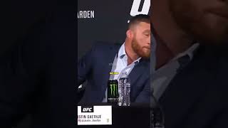 Colby Covington And Justin Gaethje Get Into Heated Argument!