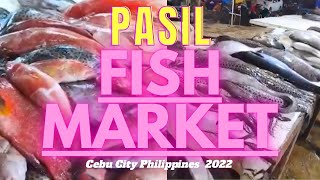 Pasil Fish Market || Biggest wholesale fish and seashells in Cebu City Philippines 2022