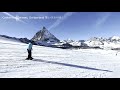 瑞士采儿马特滑雪 ski at zermatt switzerland