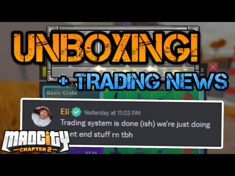 Mad City Crate Unboxing & Trading News! (Roblox)