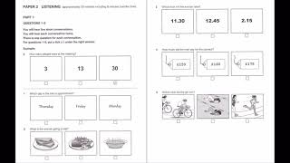 Listening A2, Part 1, Test 2, Ket 6