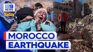 Morocco earthquake: Latest developments amid desperate search for survivors | 9 News Australia